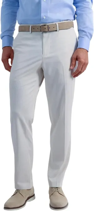 J.M. Haggar Men's 4 Way Stretch Slim Fit Flat Front Dress Pant