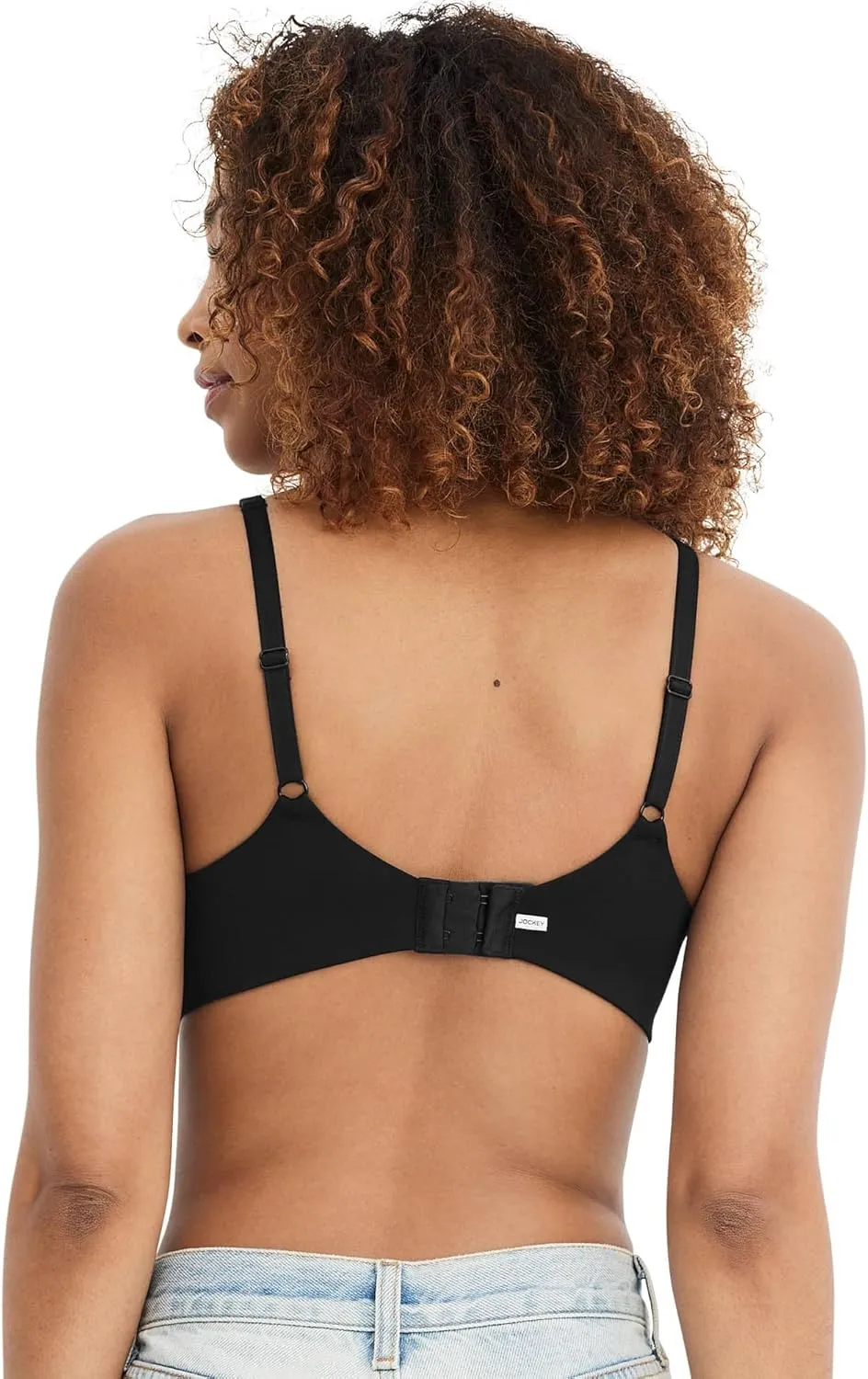 Jockey Women's Bra Smooth & Sleek Microfiber Full Coverage Wirefree Unlined T-Shirt Bra