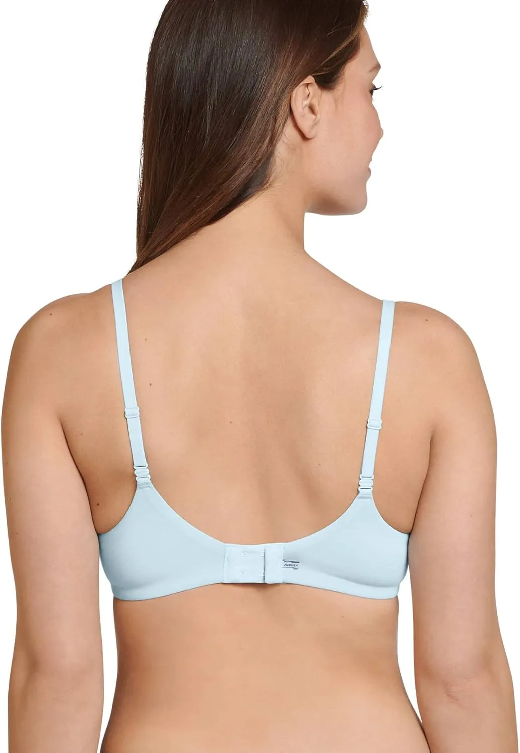 Jockey Women's Bra Smooth & Sleek Supersoft Demi Coverage Underwire T-Shirt Bra