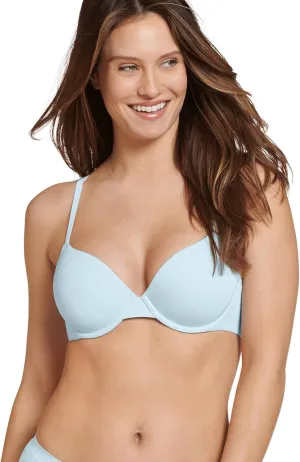 Jockey Women's Bra Smooth & Sleek Supersoft Demi Coverage Underwire T-Shirt Bra