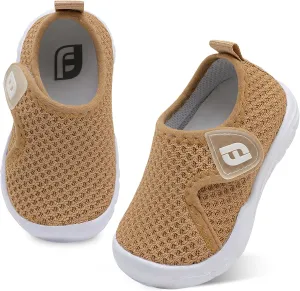 JOINFREE Toddler Barefoot Breathable Kids Sneakers - Lightweight Walking Shoes, Slip On Tennie Shoes Protect Toes for School