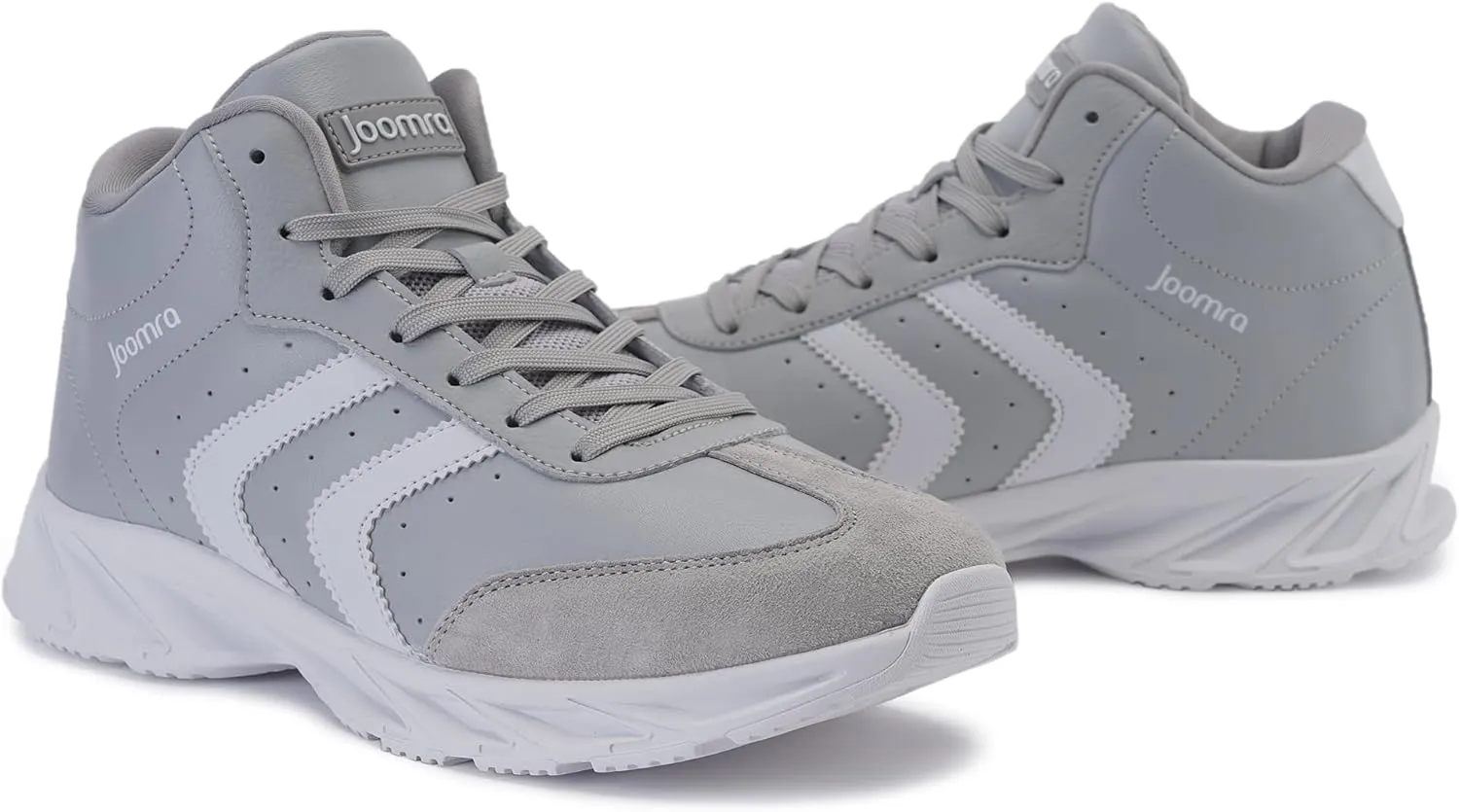 Joomra Men's Stylish Sneakers High Top Athletic-Inspired Shoes