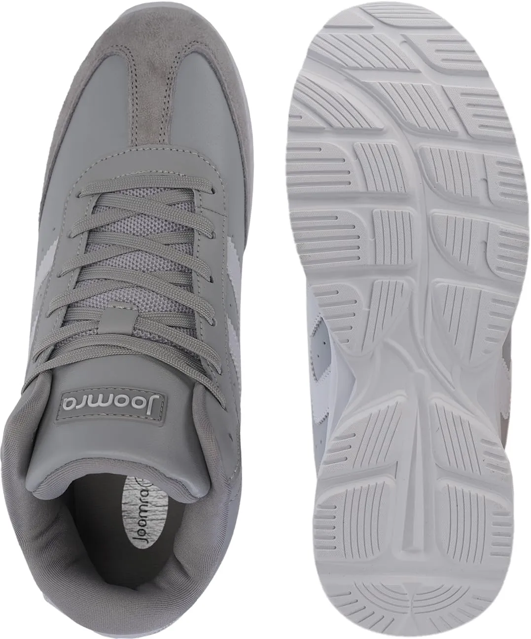 Joomra Men's Stylish Sneakers High Top Athletic-Inspired Shoes