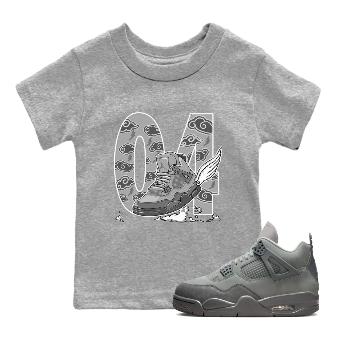 Jordan Fly SNRT - To Super special High-tech Air Sneaker The 4 Kids Cement Tees Clouds Wet