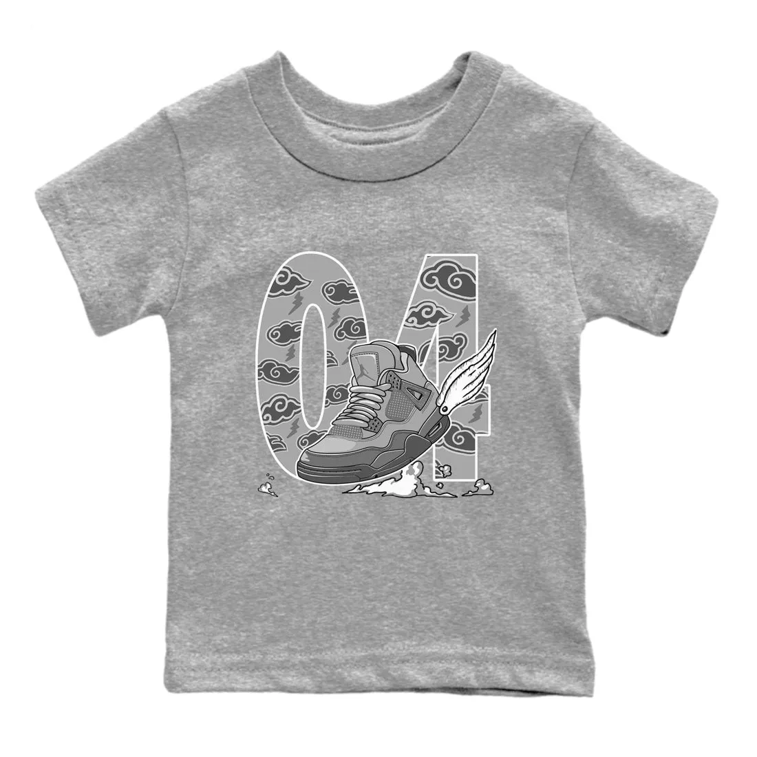 Jordan Fly SNRT - To Super special High-tech Air Sneaker The 4 Kids Cement Tees Clouds Wet