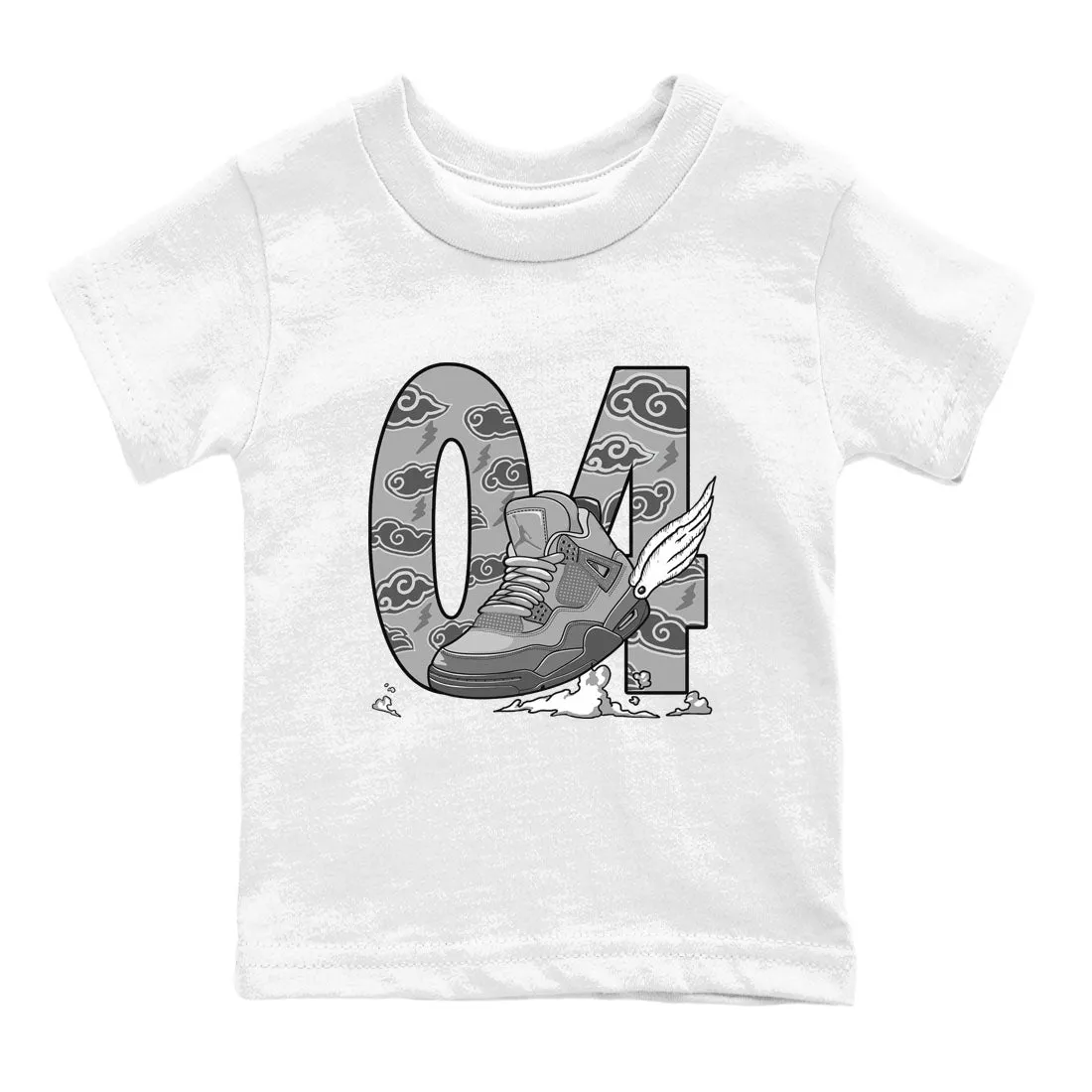 Jordan Fly SNRT - To Super special High-tech Air Sneaker The 4 Kids Cement Tees Clouds Wet