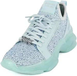 Juicy Couture Women's Chunky Lace-Up Fashion Sneaker - Stylish Platform Tennis Shoes for Everyday Comfort Walking