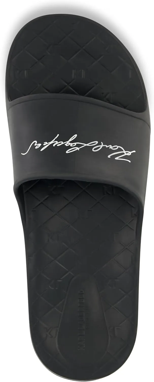 Karl Lagerfeld Paris Men's One Piece Eva Pool Slide Sandal