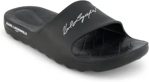 Karl Lagerfeld Paris Men's One Piece Eva Pool Slide Sandal