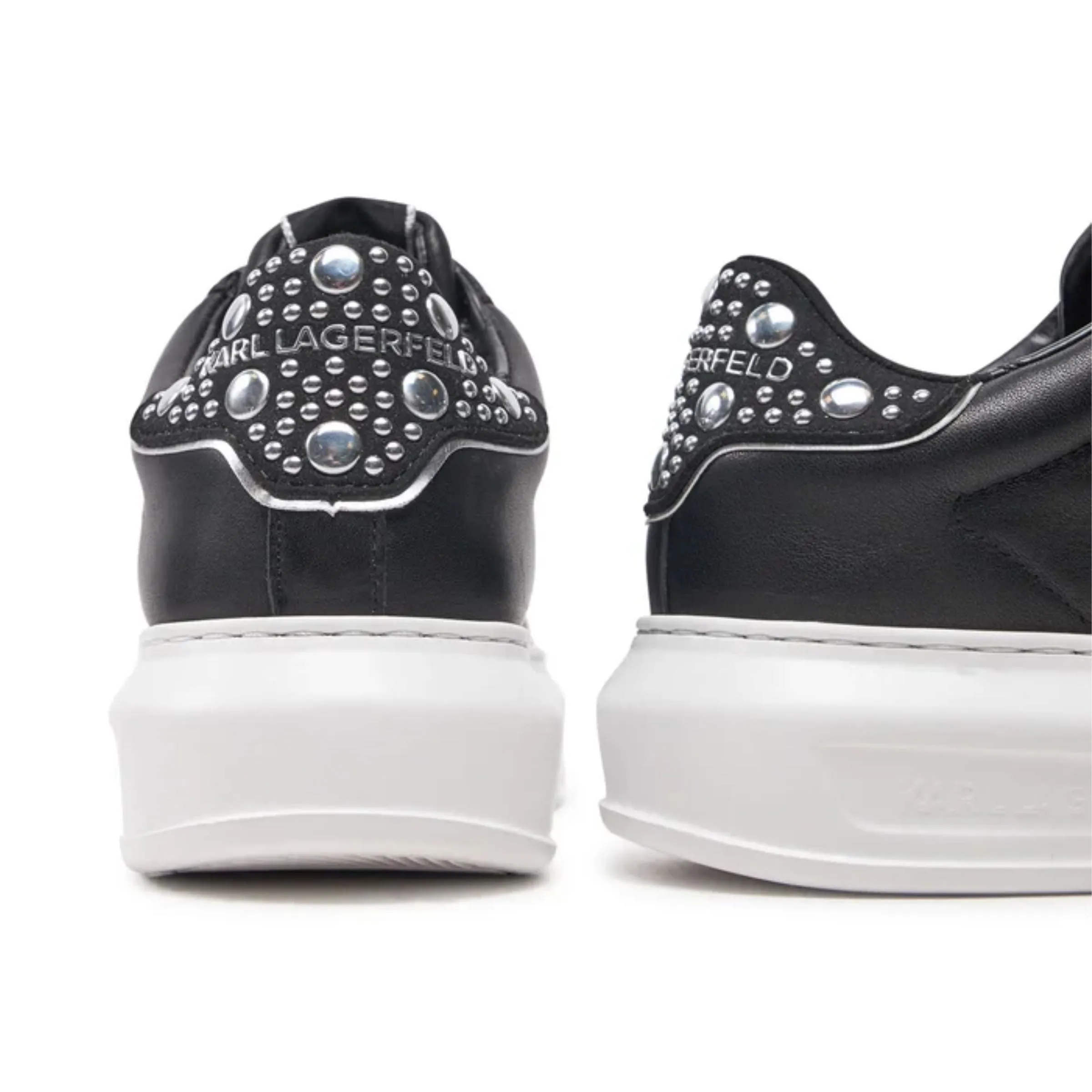 Karl Sneaker Ladies Sneaker Kapri Mirror Stud Black