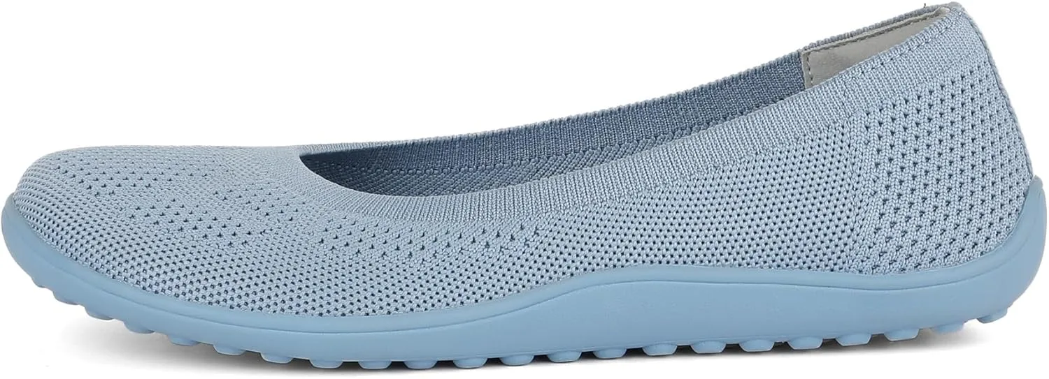 KBZone Women's Flats Slip on Ballet Flats Wide Toe Box Comfortable Walking Shoes
