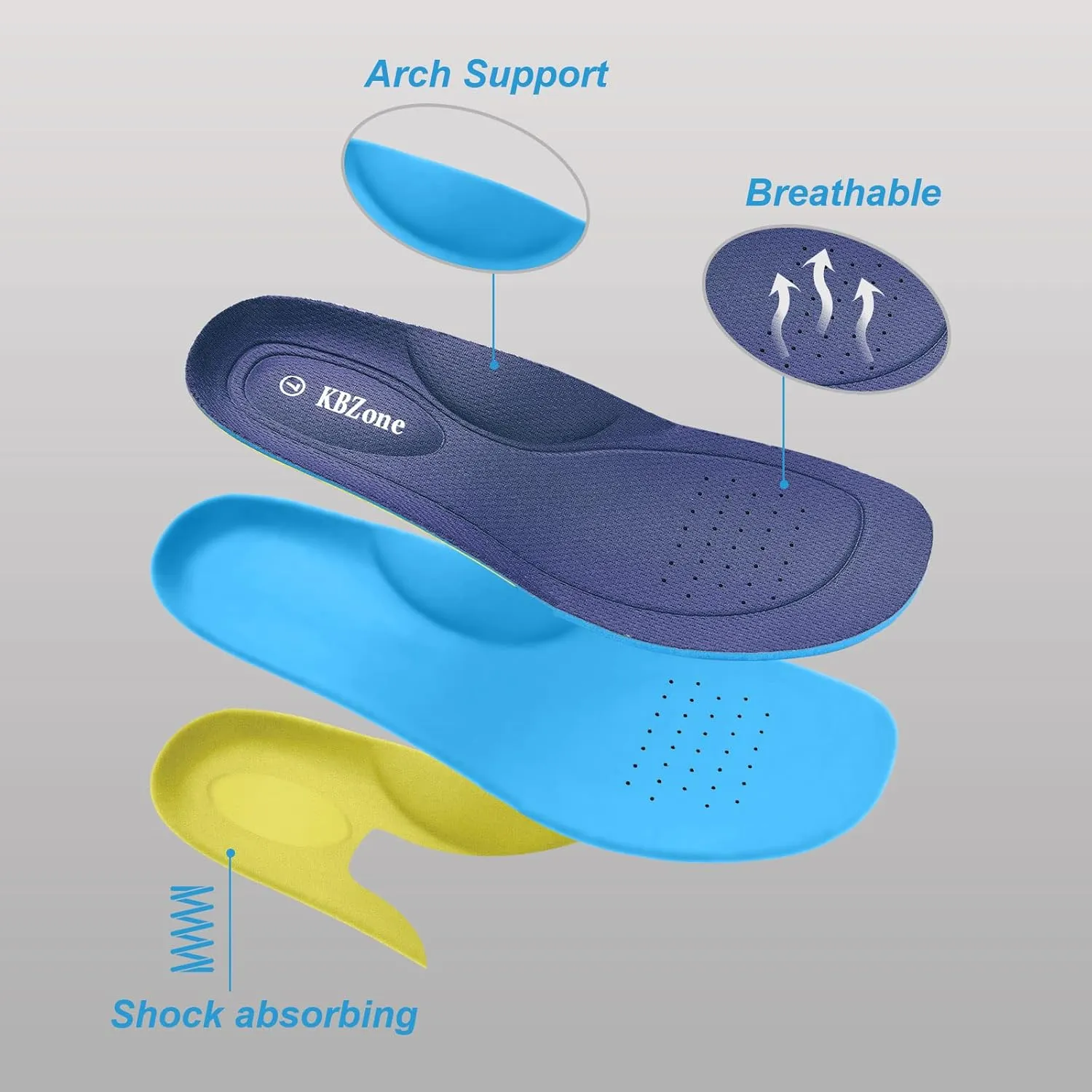 KBZone Women's Flats Slip on Ballet Flats Wide Toe Box Comfortable Walking Shoes