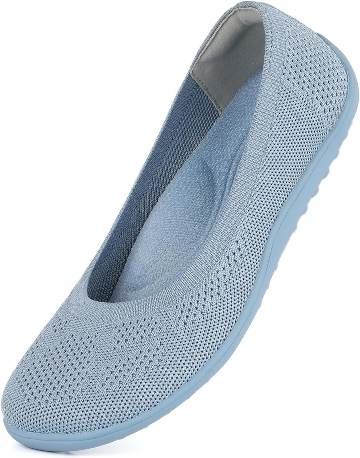 KBZone Women's Flats Slip on Ballet Flats Wide Toe Box Comfortable Walking Shoes