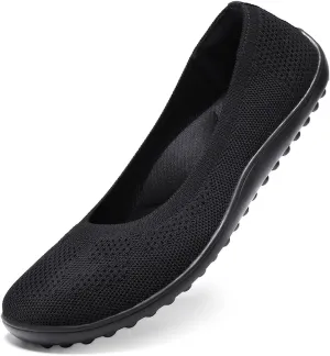 KBZone Women's Flats Slip on Ballet Flats Wide Toe Box Comfortable Walking Shoes