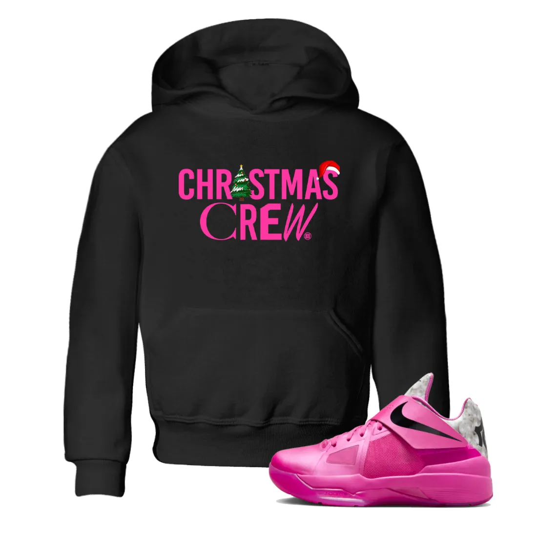 KD Big savings event 4 SNRT Pearl Kids Aunt Crew Christmas Tees Multi-functional Nike - Sneaker