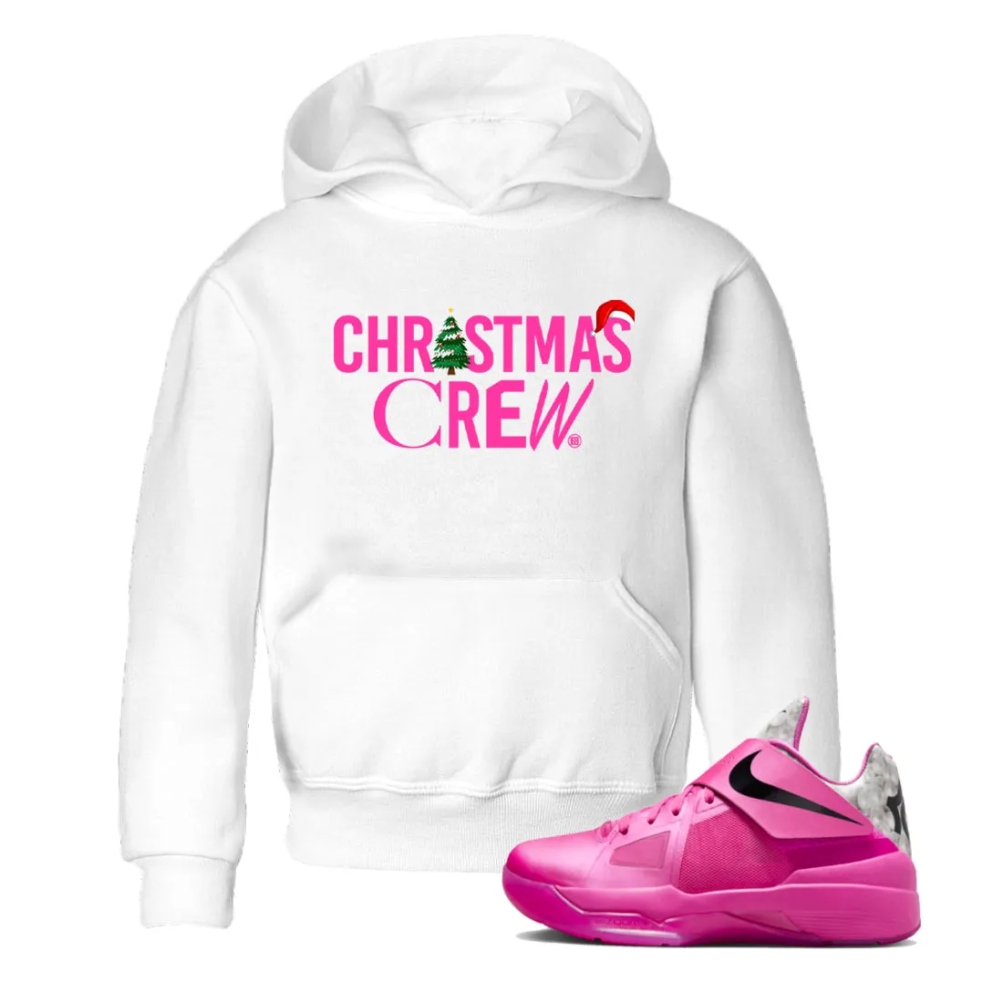 KD Big savings event 4 SNRT Pearl Kids Aunt Crew Christmas Tees Multi-functional Nike - Sneaker