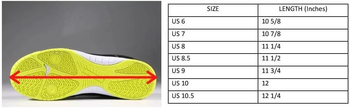 KELME Pro Futsal Soccer Shoes – Indoor Sala Soccer Shoe Unisex Adult – Futsal Sneaker Men's and Women's Sala Cleats