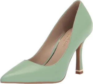 Kenneth Cole New York Women's ROMI Pump Wedge Sandal, Light Gold PU, 7.5