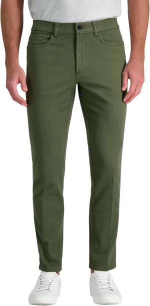 Kenneth Cole REACTION Men's Flex Waist Slim Fit 5 Pocket Casual Pant-Regular and Big and Tall