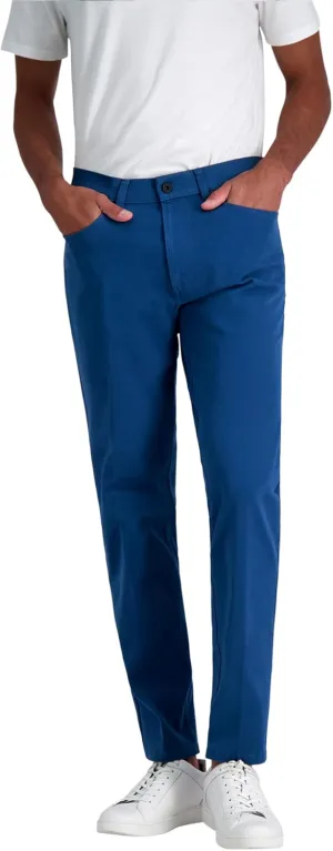 Kenneth Cole REACTION Men's Flex Waist Slim Fit 5 Pocket Casual Pant-Regular and Big and Tall