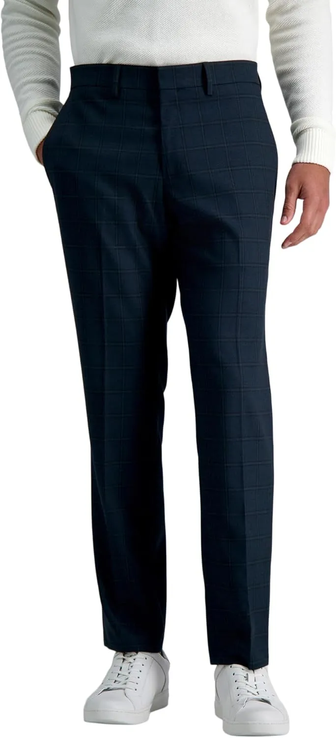 Kenneth Cole REACTION Men's Premium Flex Slim Fit Dress Pant-Patterns and Solids