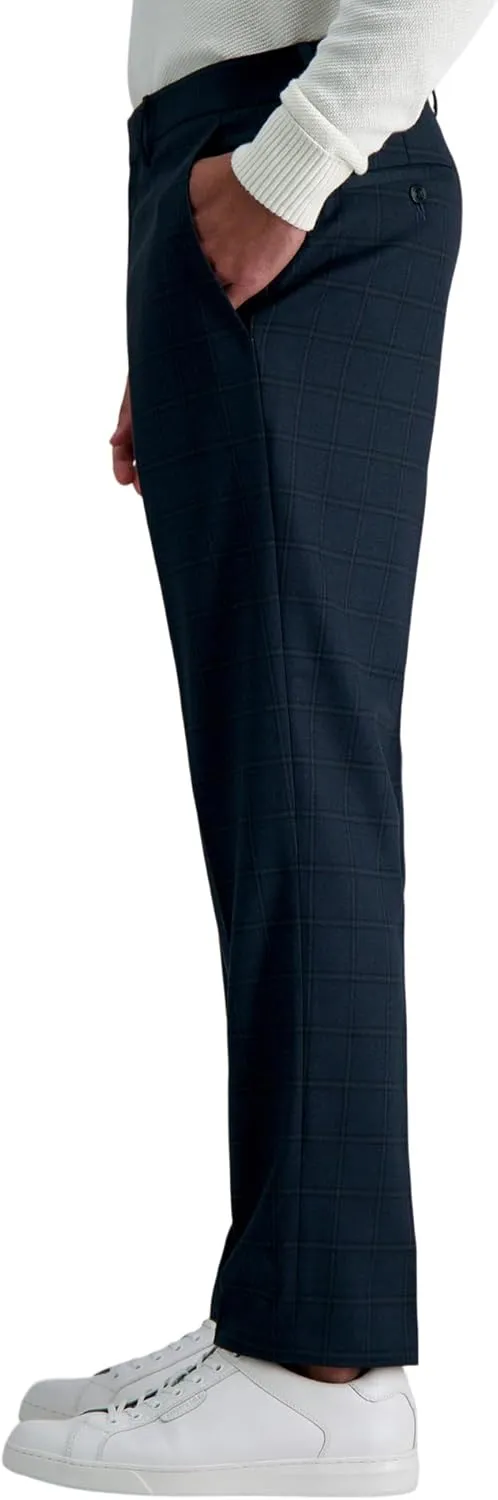 Kenneth Cole REACTION Men's Premium Flex Slim Fit Dress Pant-Patterns and Solids
