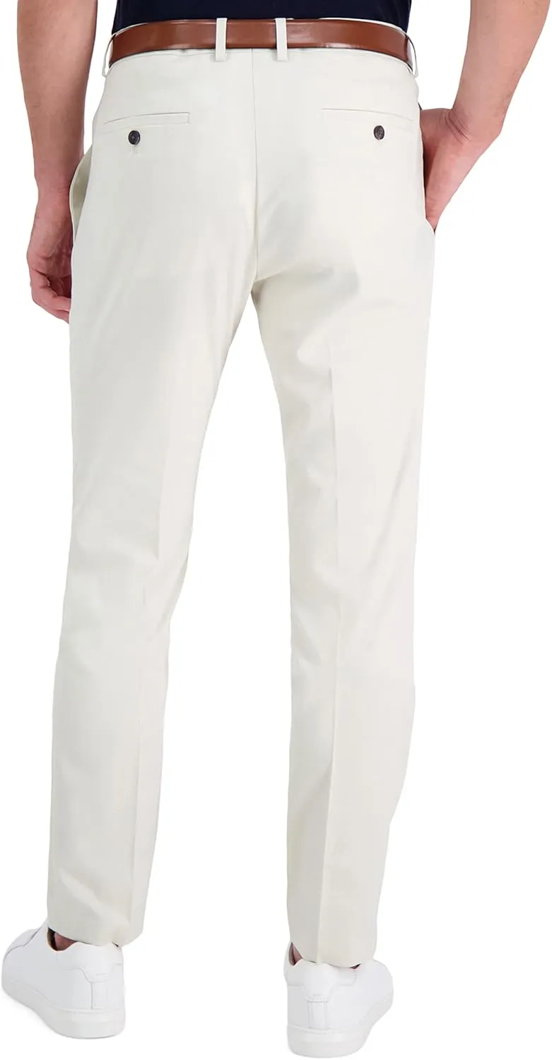 Kenneth Cole REACTION Men's Slim Fit Solid Performance Dress Pant