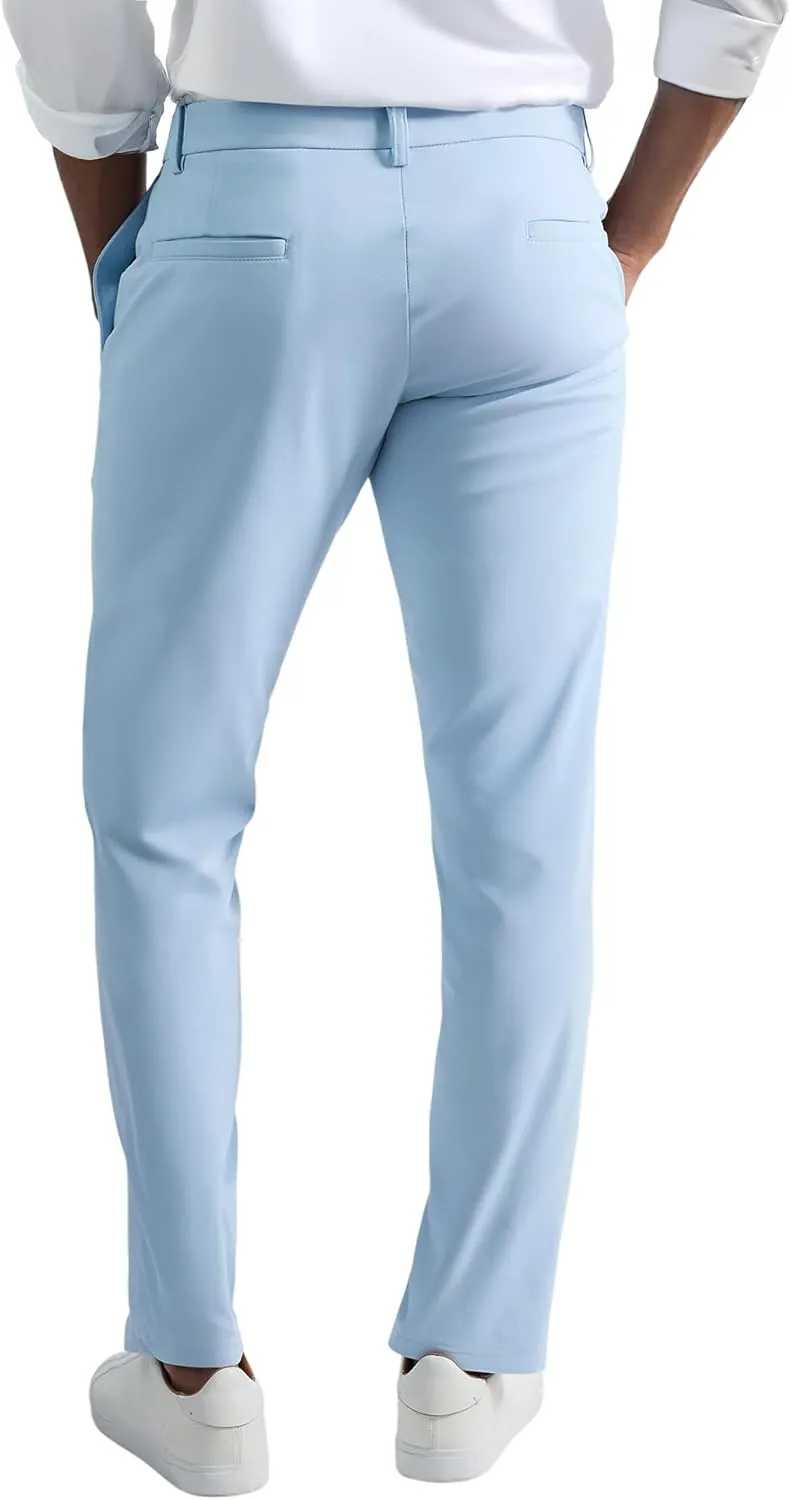 Kenneth Cole REACTION Men's Slim Fit Technicole Stretch Performance Casual Pant