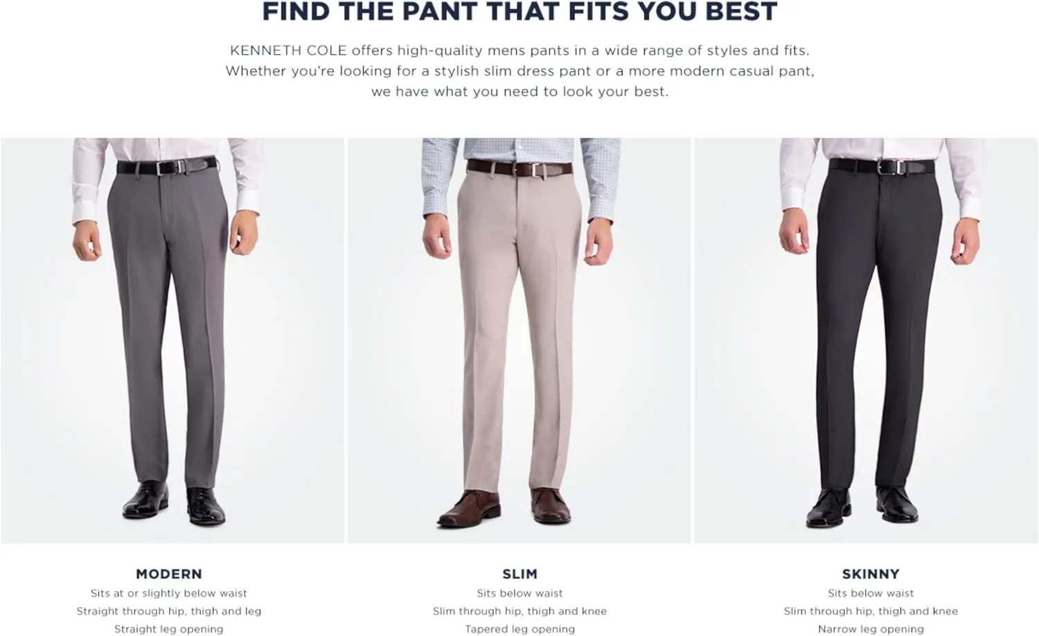 Kenneth Cole REACTION Men's Slim Fit Technicole Stretch Performance Casual Pant