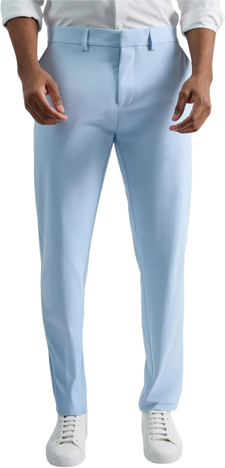 Kenneth Cole REACTION Men's Slim Fit Technicole Stretch Performance Casual Pant