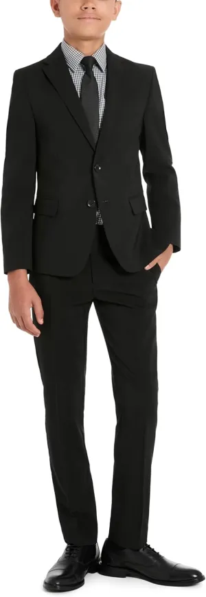 Kenneth Cole REACTION Slim Fit Suit: Formal Jacket & Pants Set for Boys, Sizes 8-20