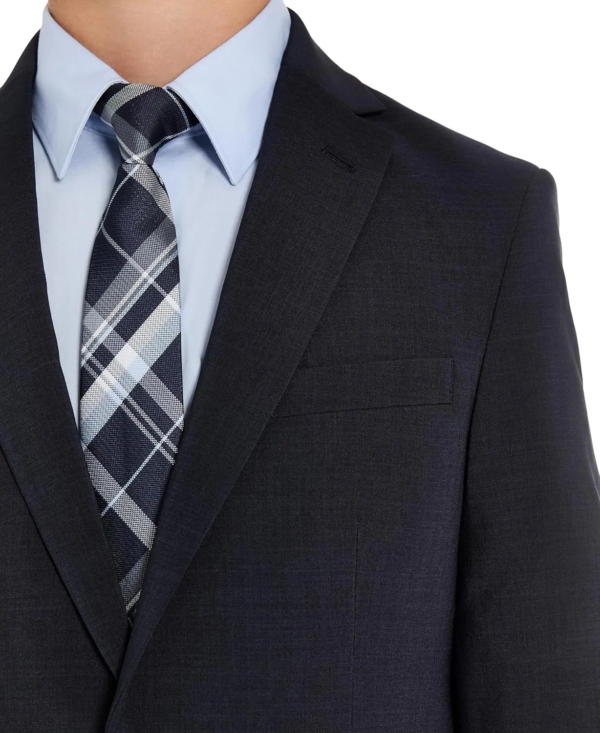 Kenneth Cole REACTION Slim Fit Suit: Formal Jacket & Pants Set for Boys, Sizes 8-20