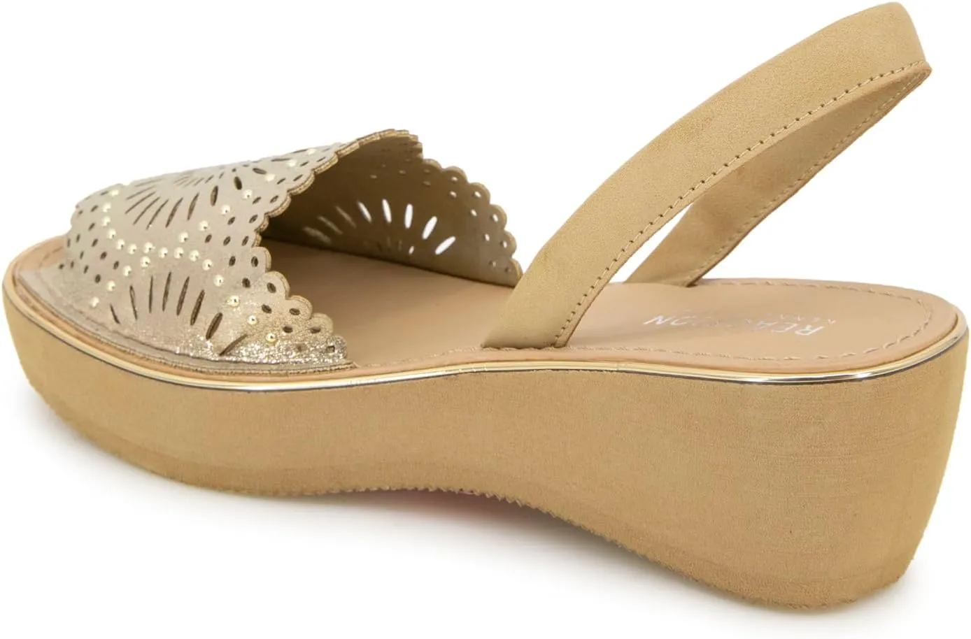 Kenneth Cole REACTION Women's Fine Glass Wedge Sandal