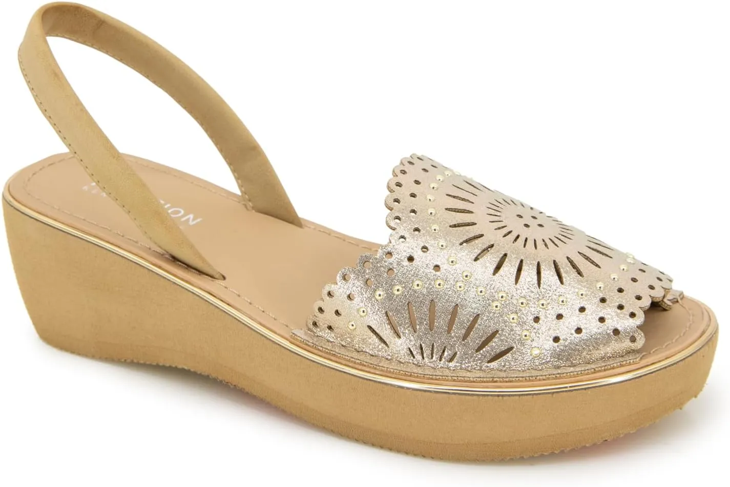 Kenneth Cole REACTION Women's Fine Glass Wedge Sandal