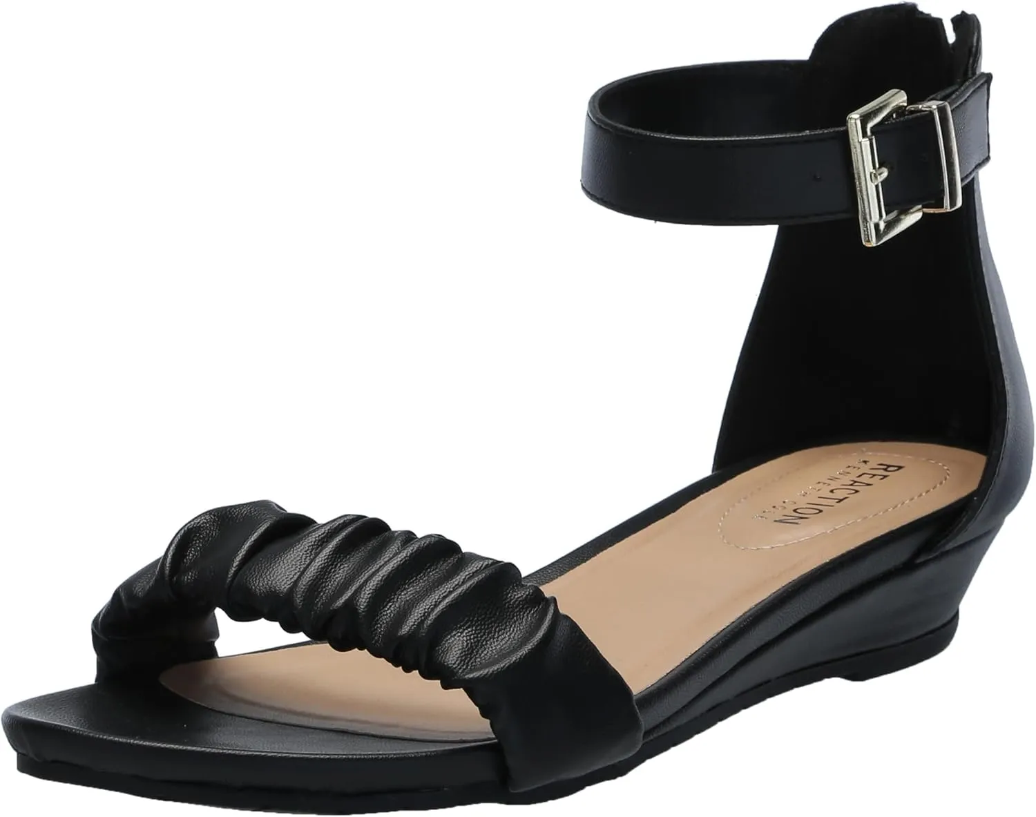 Kenneth Cole REACTION Women's Scrunch Wedge Sandal