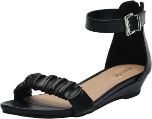 Kenneth Cole REACTION Women's Scrunch Wedge Sandal