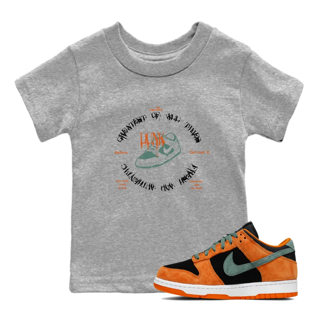 Kick Efficient - Ceramic Dunk Tees Goat Kids Sneaker SNRT Global express