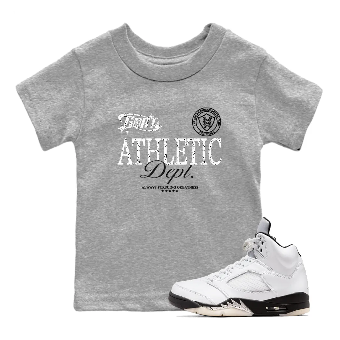 Kids Dept Tees White Air - Last chance offer Athletic Sneaker Goat Jordan 5 SNRT Multi-purpose Black