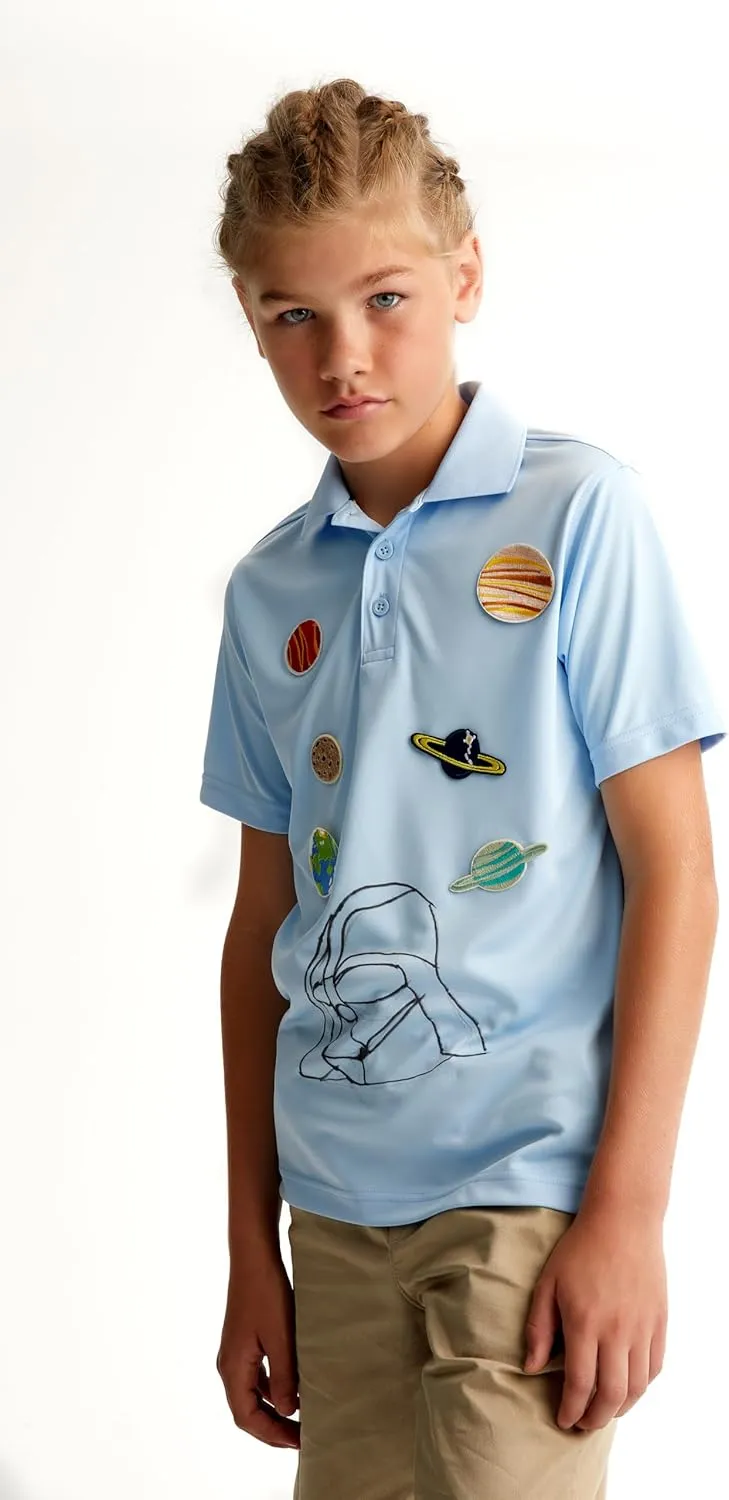 Kids' Short Sleeve Performance Polo Shirt