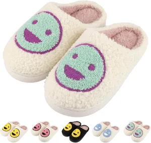 Kids Slippers丨Boys Girls Soft Plush Comfy Warm House Slippers丨Winter Indoor Outdoor Non-slip Fuzzy Flat Slides丨Slip-on Shoes