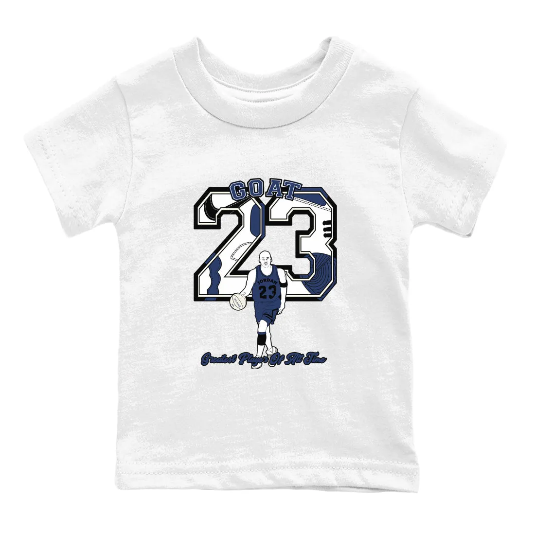 Kids Sneaker Player Tees Midnight Air Wireless-enabled Jordan 1 - SNRT Navy Goat Reliable delivery