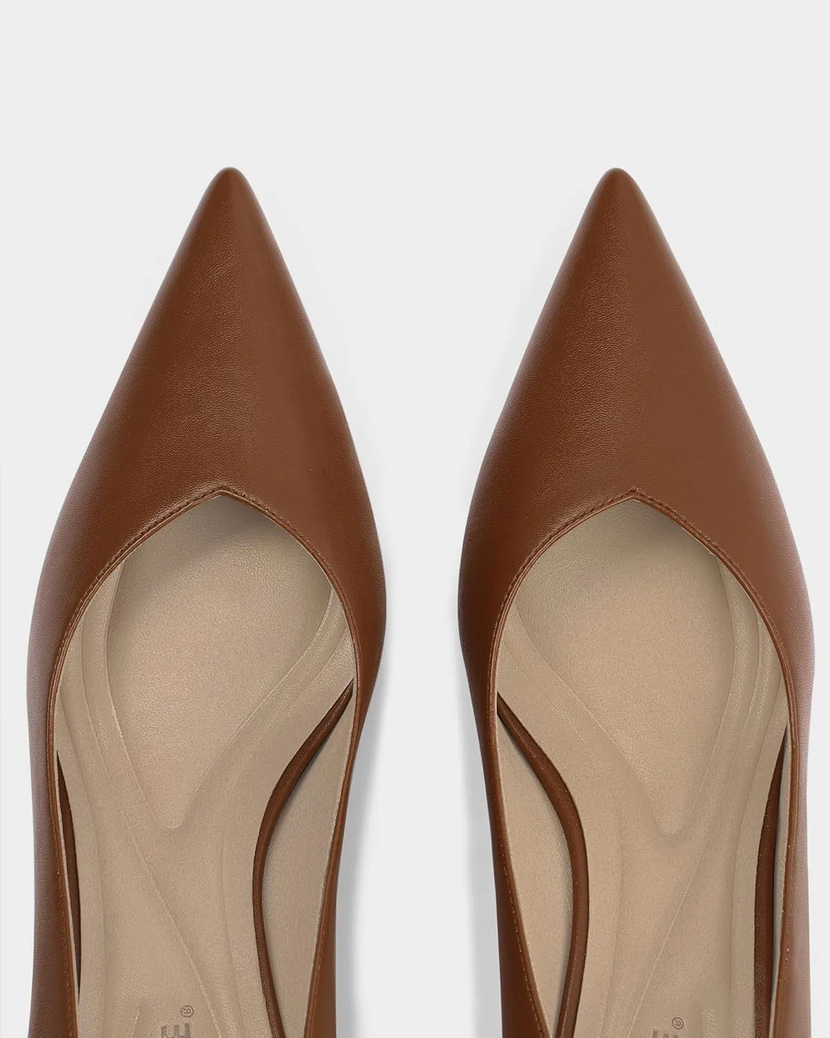 Kitten Heels for Women Pumps Pointed Closed Toe Heels 2 in Low Heel Comfy Formal Work Pumps