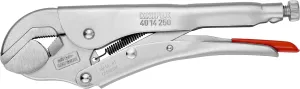KNIPEX Tools - Universal Grip Pliers, Pivoting Jaw, Chrome (4014250)