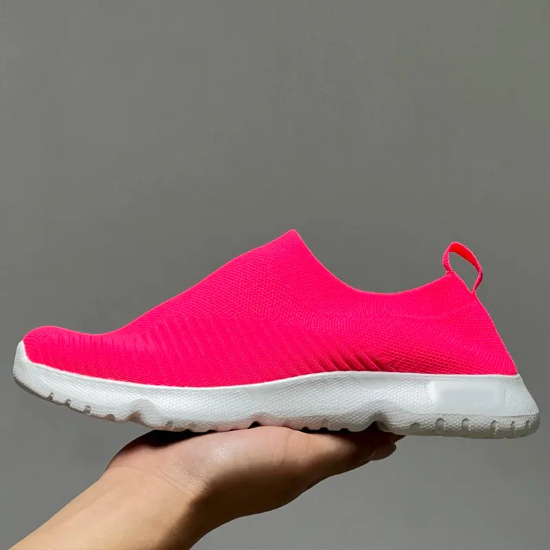 Knitted Sock Sneakers | Women’s Slip-On Loafers Flats