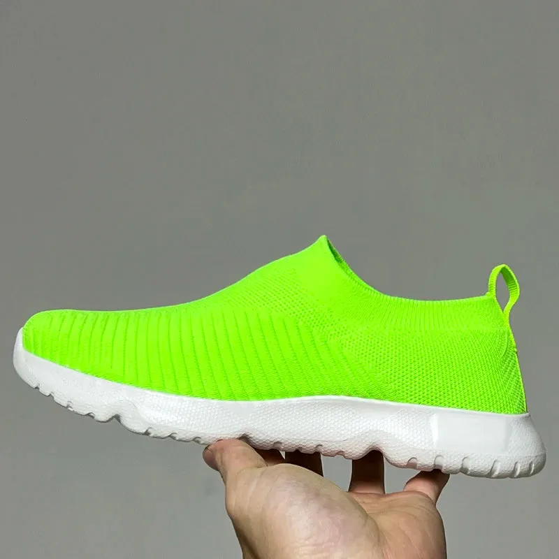Knitted Sock Sneakers | Women’s Slip-On Loafers Flats