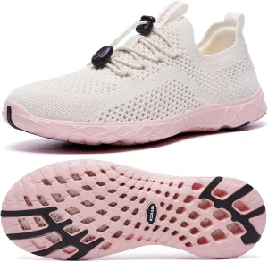 KOLILI Women's Stylish Water Shoes, Tennis Walking Shoes with Arch Support, Best for Water Sports, Travel & Walk