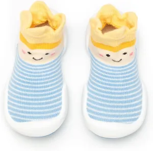 Komuello Toddler Girl Shoes, Premium Materials, Breathable, Washable, Non-Slip, Stay-On, Cotton Socks with Air Pocket Cushion for Indoor and Outdoor - BPA Free Toddler Shoes for Girls