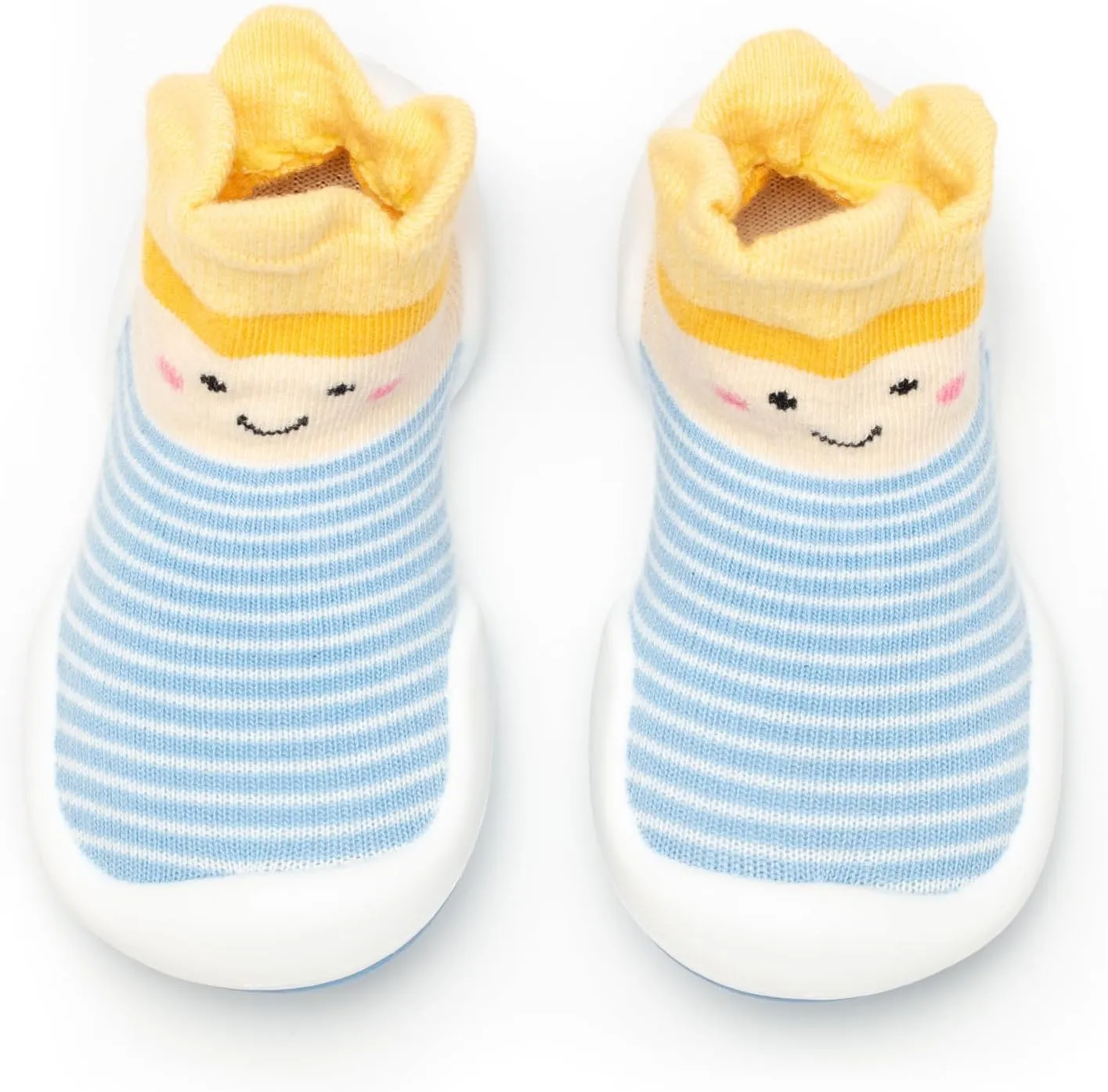 Komuello Toddler Girl Shoes, Premium Materials, Breathable, Washable, Non-Slip, Stay-On, Cotton Socks with Air Pocket Cushion for Indoor and Outdoor - BPA Free Toddler Shoes for Girls