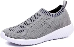 konhill Women's Slip On Walking Shoes Breathable Mesh Sneakers Work Casual Tennis Shoes
