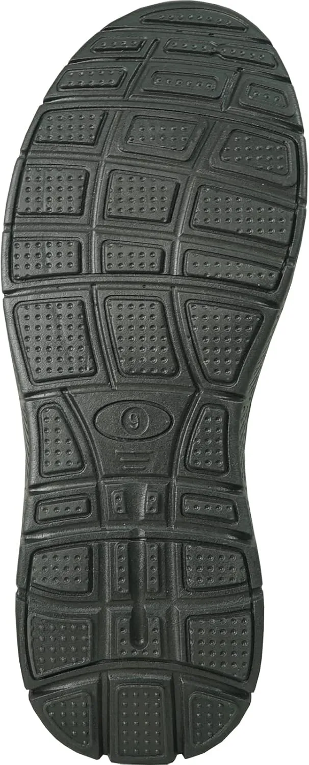 KOZI Men Classic Casual Sandal River Sandal SPORTSMAN Open Toe Adjustable Hook-and-Loop Strap Black Coffee Navy